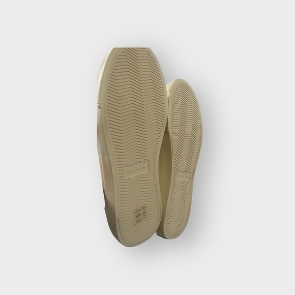 Everlane Off White Organic Cotton Canvas Slip On Sneakers Sz 7W - Picture 6 of 9
